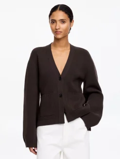 Strickjacke aus Baumwolle