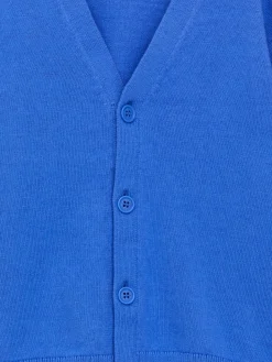 Strickjacke aus Baumwolle und Wolle