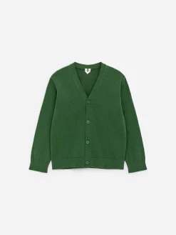 Strickjacke aus Baumwolle und Wolle