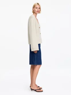 Strickjacke aus Baumwolle