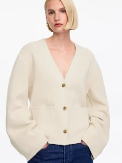 Strickjacke aus Baumwolle