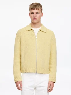 Strickjacke aus Baumwollmischung