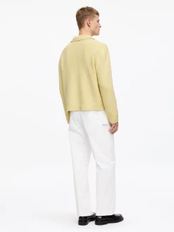Strickjacke aus Baumwollmischung