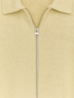 Strickjacke aus Baumwollmischung