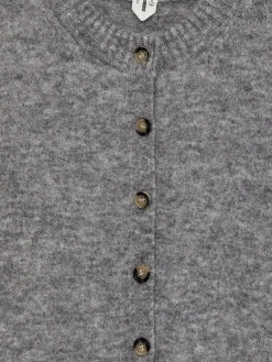 Strickjacke aus einer Alpaka-Wollmischung