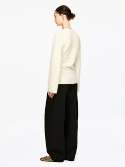 Strickjacke aus einer Alpaka-Wollmischung