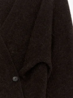 Strickjacke aus einer Alpaka-Wollmischung