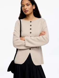 Strickjacke aus Merinowolle