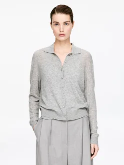 Strickjacke aus reinem Kaschmir