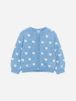 Strickjacke aus Wolle und Alpakawolle