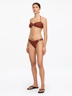 Strukturierte Bikinihose