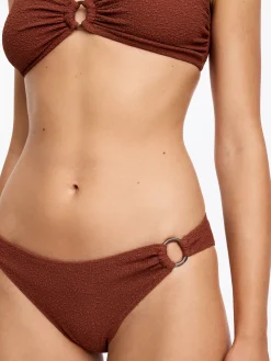 Strukturierte Bikinihose