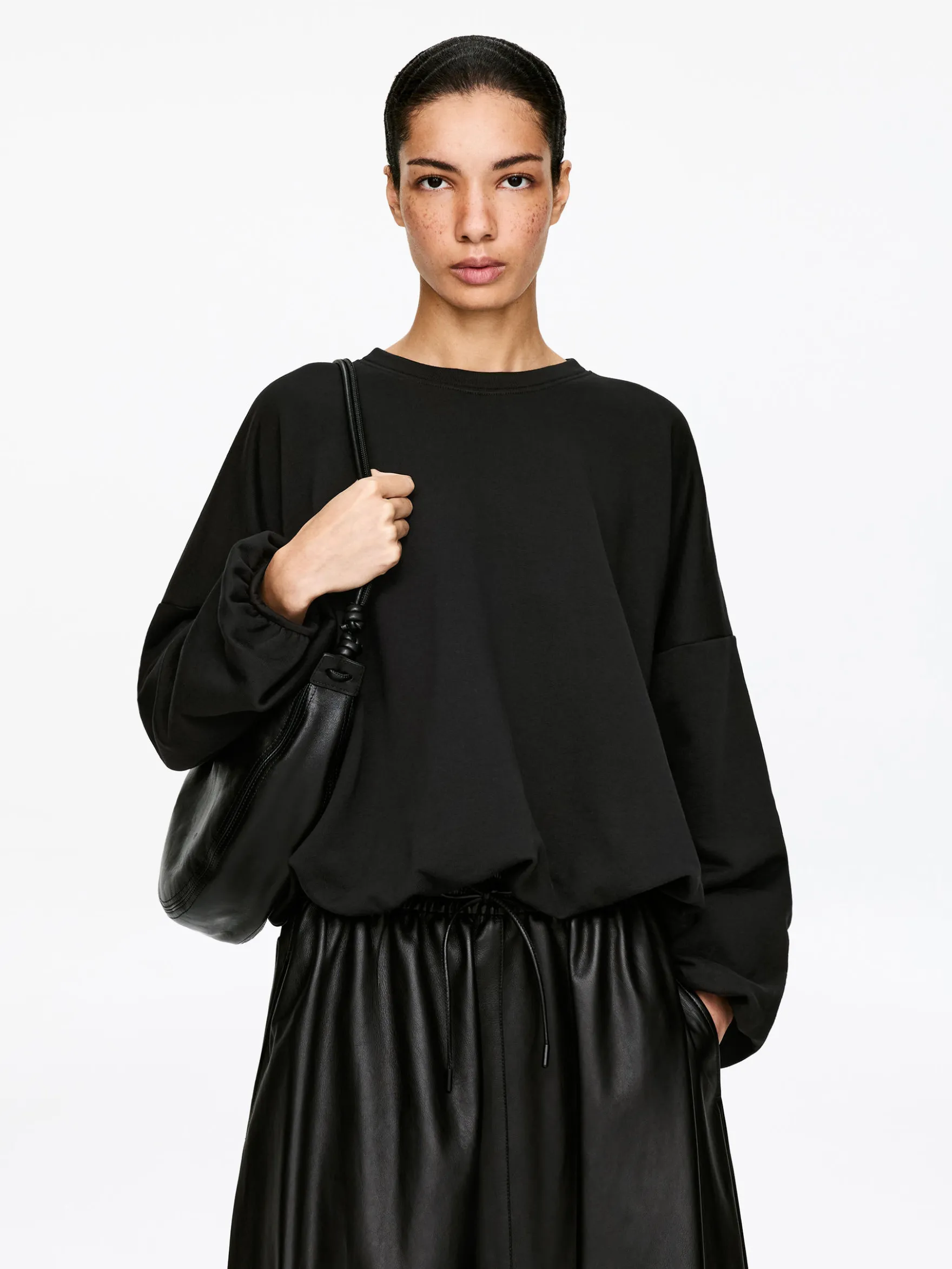 Sweatshirt mit Ballonschnitt
