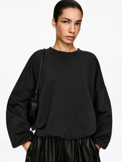 Sweatshirt mit Ballonschnitt
