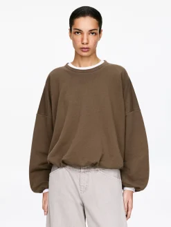 Sweatshirt mit Ballonschnitt