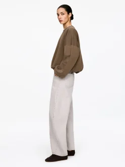 Sweatshirt mit Ballonschnitt