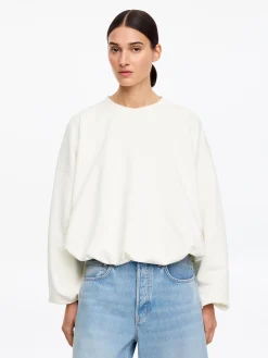 Sweatshirt mit Ballonschnitt