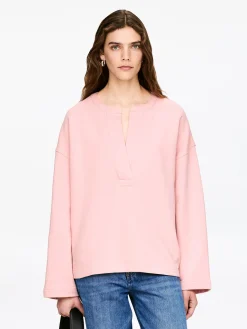Sweatshirt mit Schlitz