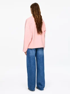 Sweatshirt mit Schlitz
