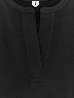 Sweatshirt mit Schlitz