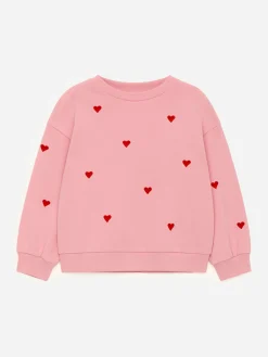 Sweatshirt mit Stickerei