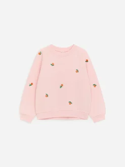 Sweatshirt mit Stickerei