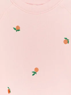 Sweatshirt mit Stickerei