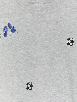 Sweatshirt mit Stickerei