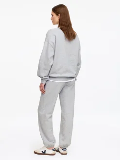 Sweatshirt mit V-Ausschnitt