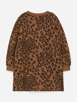 Sweatshirtkleid aus Baumwolle