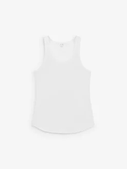 Tanktop aus durchsichtiger Baumwolle