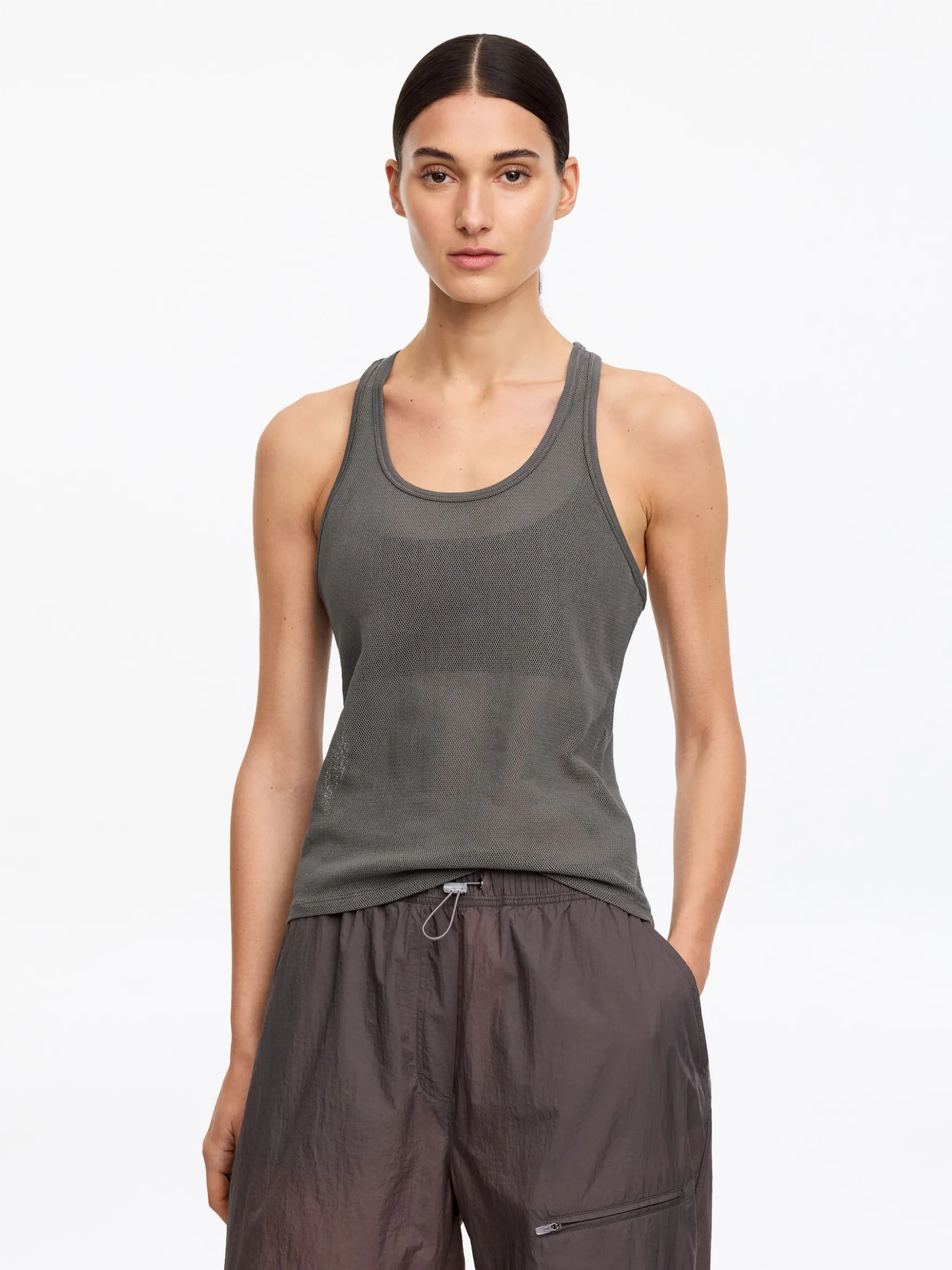 Tanktop aus Mesh