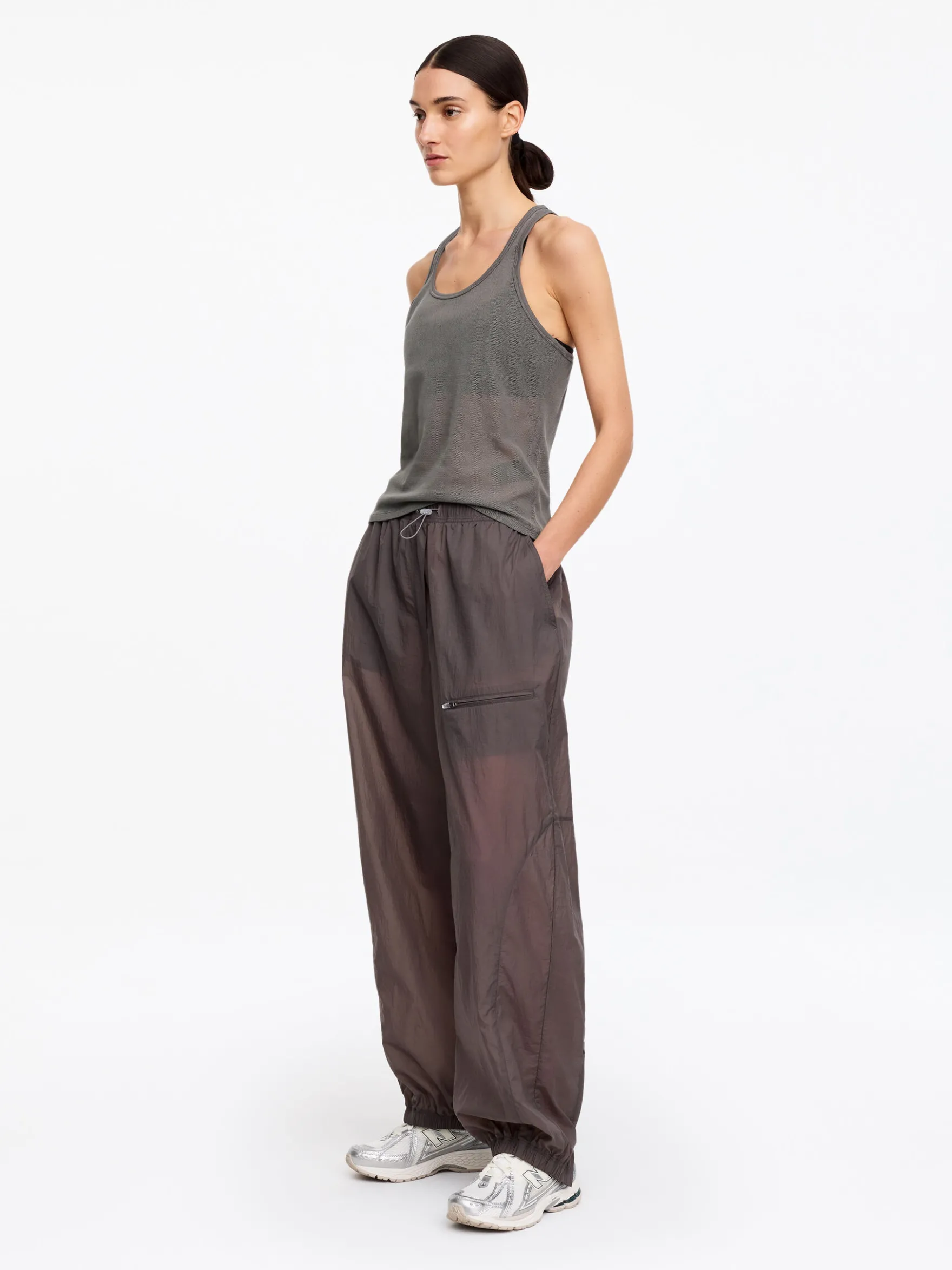 Tanktop aus Mesh