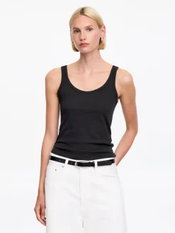 Tanktop mit U-Ausschnitt