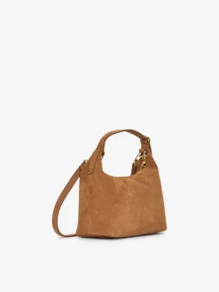Tasche aus Spaltvelours