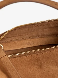 Tasche aus Spaltvelours