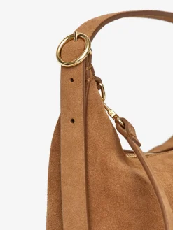 Tasche aus Spaltvelours
