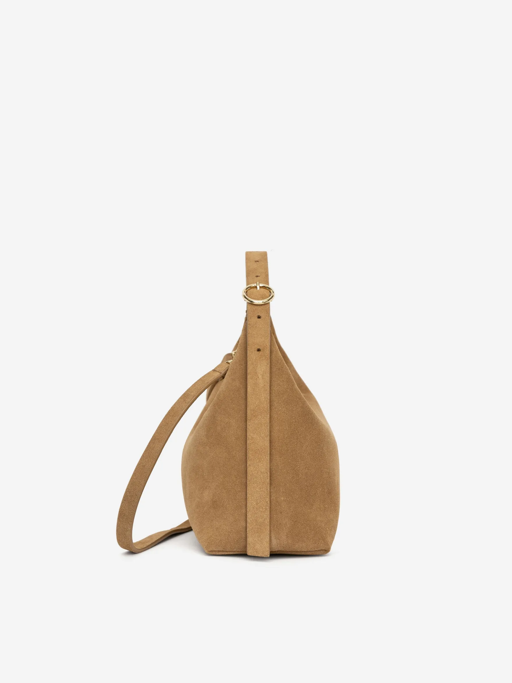 Tasche aus Spaltvelours