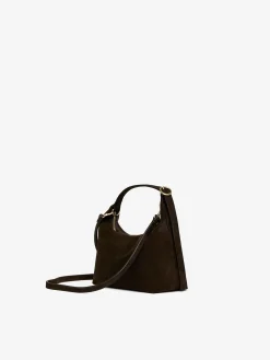 Tasche aus Spaltvelours