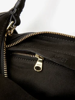 Tasche aus Spaltvelours