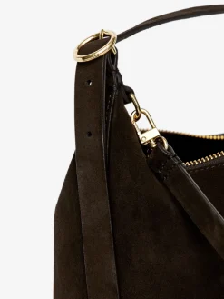 Tasche aus Spaltvelours