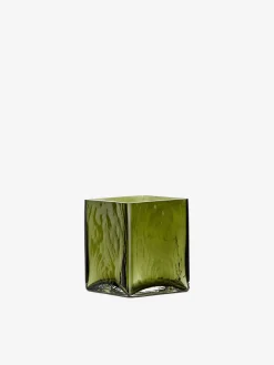 Teelichthalter aus Glas