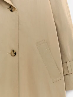 Trenchcoat mit Tuch