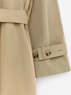 Trenchcoat mit Tuch