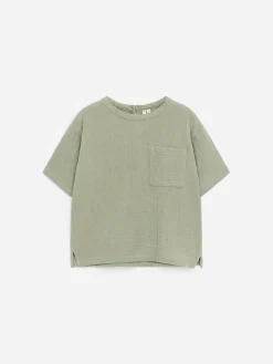 T-Shirt aus Baumwollmusselin