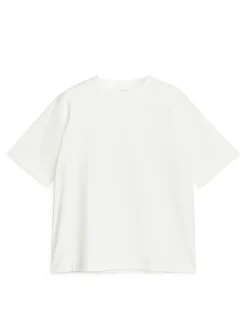 T-Shirt aus Bouclé-Jersey