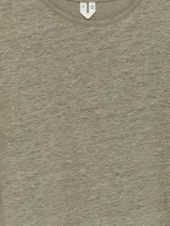 T-Shirt aus Leinenjersey