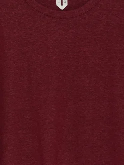 T-Shirt aus Leinenmischung