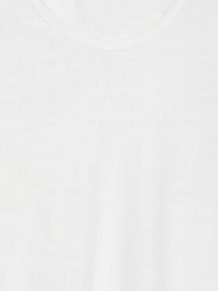 T-Shirt aus Leinenmischung