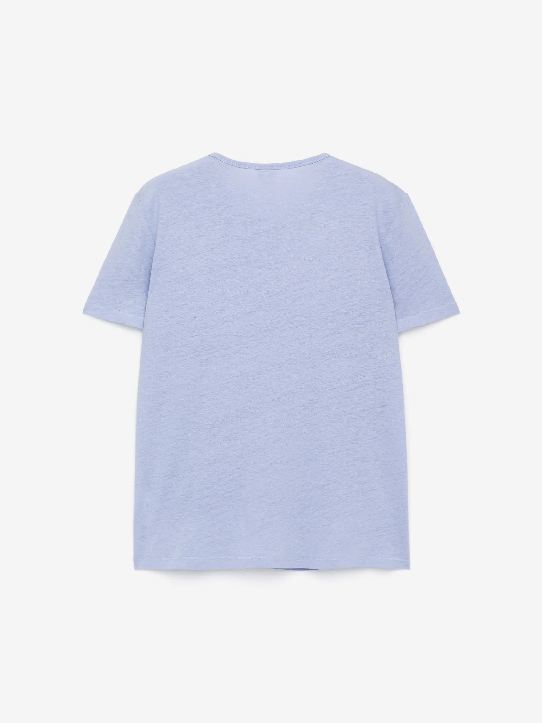 T-Shirt aus Leinenmischung